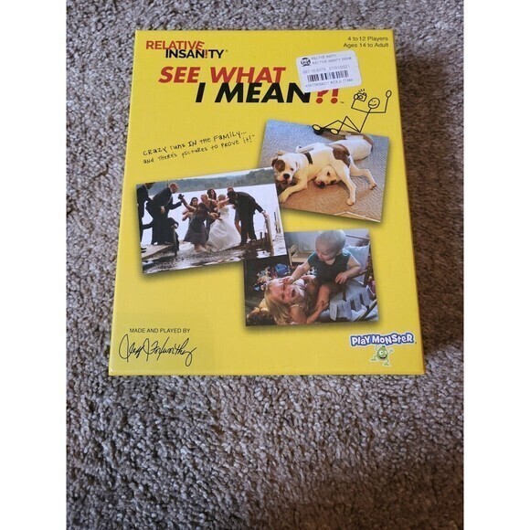 Relative Insanity‎ See What I Mean - Hilarious Party Game Jeff Foxworthy 14+ - Picture 2 of 4